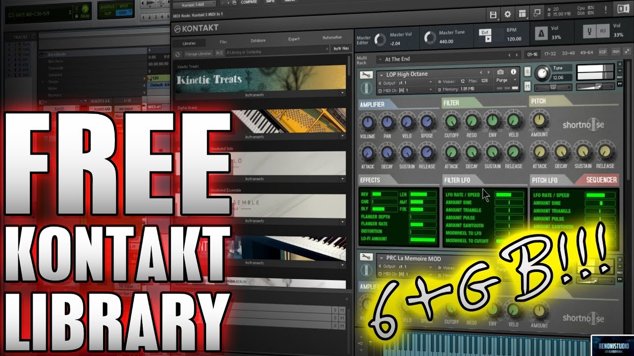 how to add libraries in kontakt 5